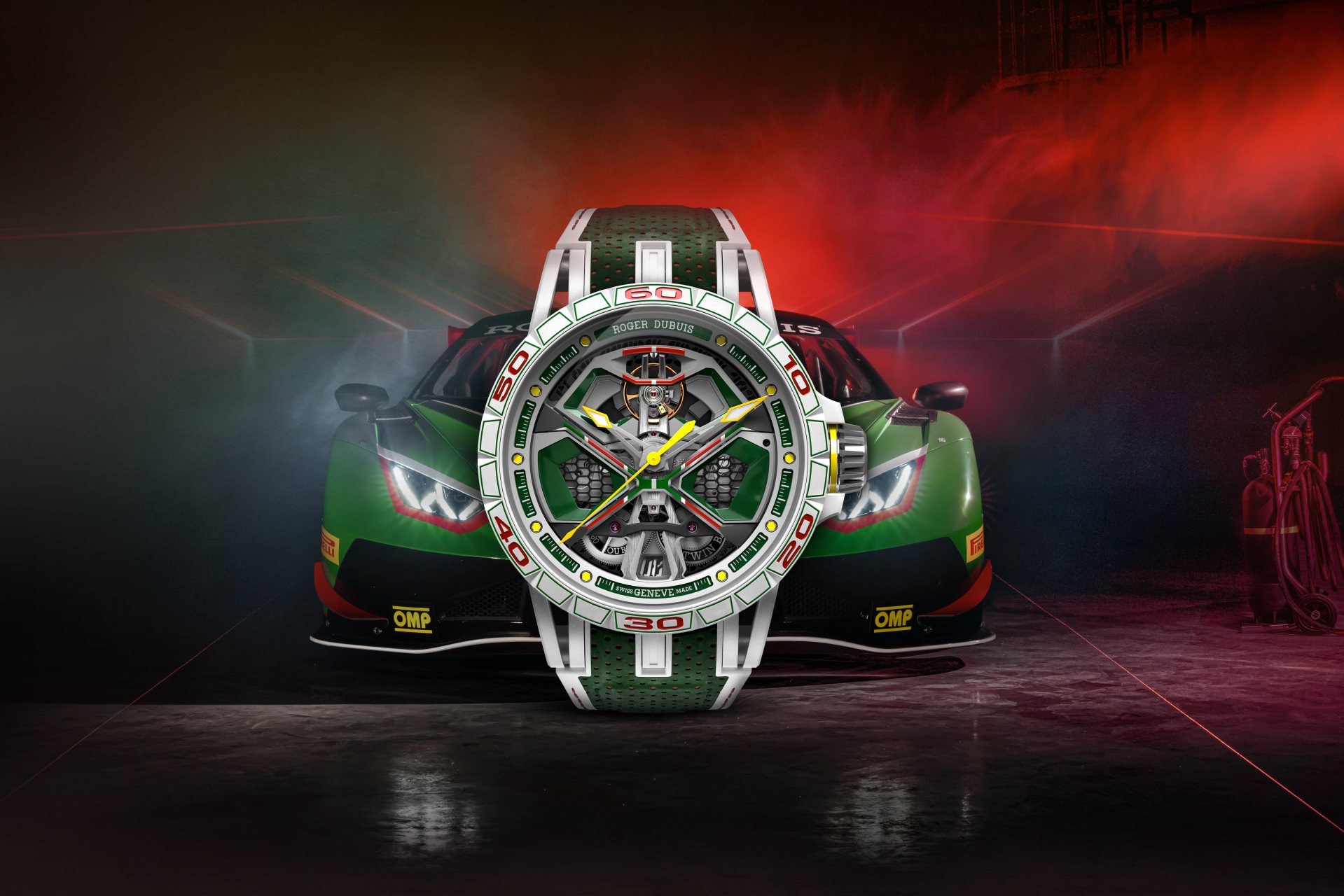 為速度而生：羅杰杜彼Roger Dubuis Excalibur Spider Huracán單摆輪腕錶