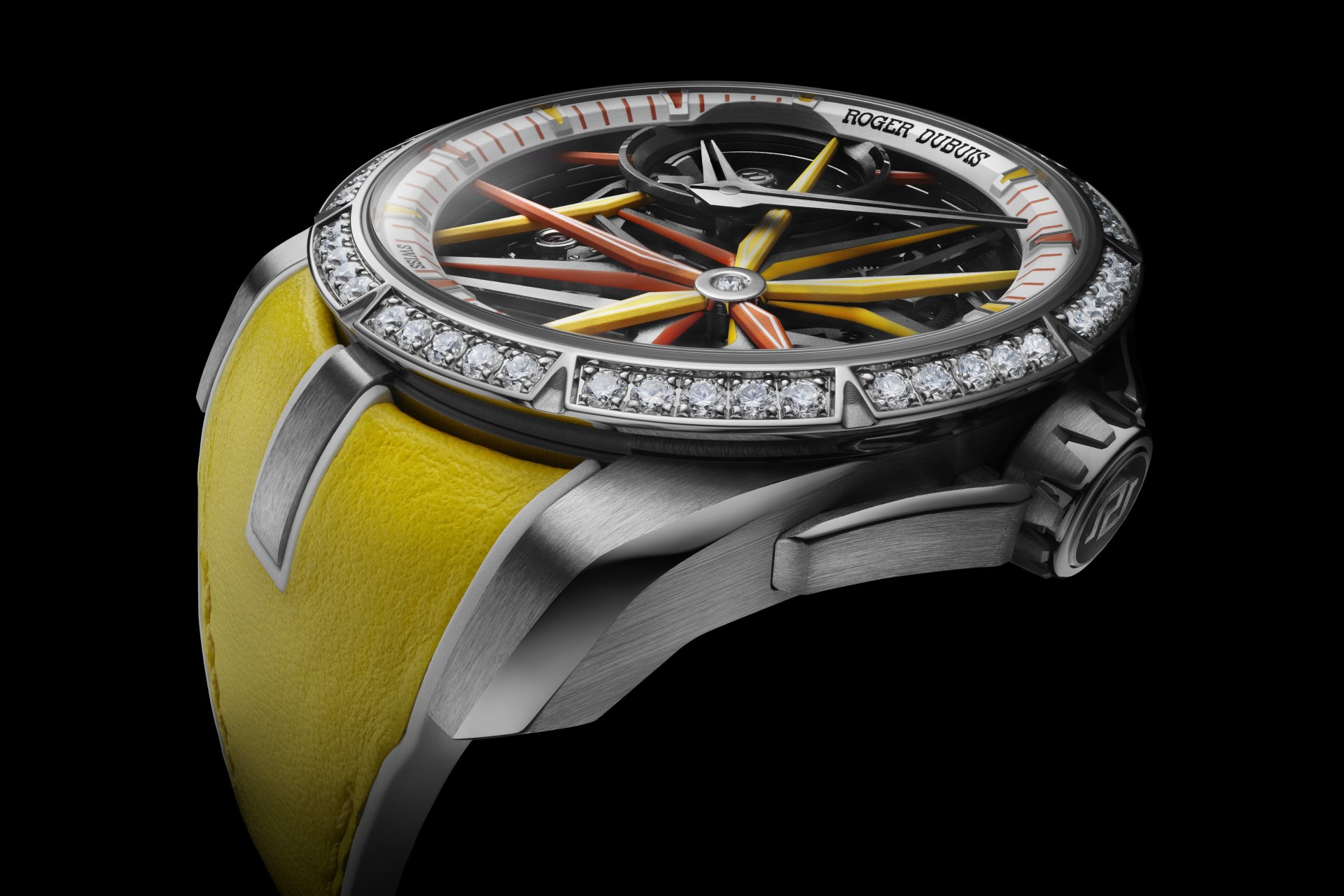 超級絢麗、超強性能：ROGER DUBUIS Excalibur Blacklight Monobalancier單摆輪腕錶
