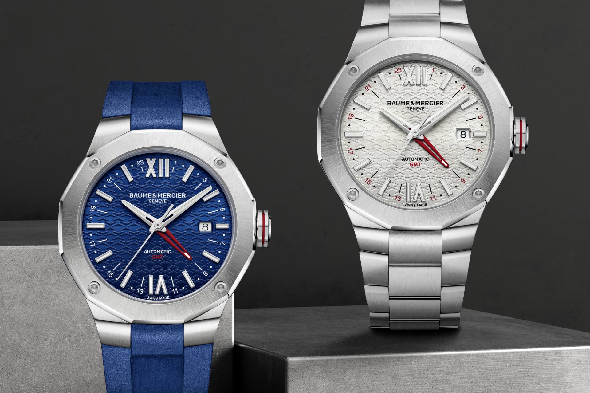 ¦W¬y¤h²Ôªº®È¦æ®É¥ú¡GBaume & Mercier±À¥X§Qºû©Ô¨t¦CRiviera GMT¨â¦a®É¶¡µÃ¿ö