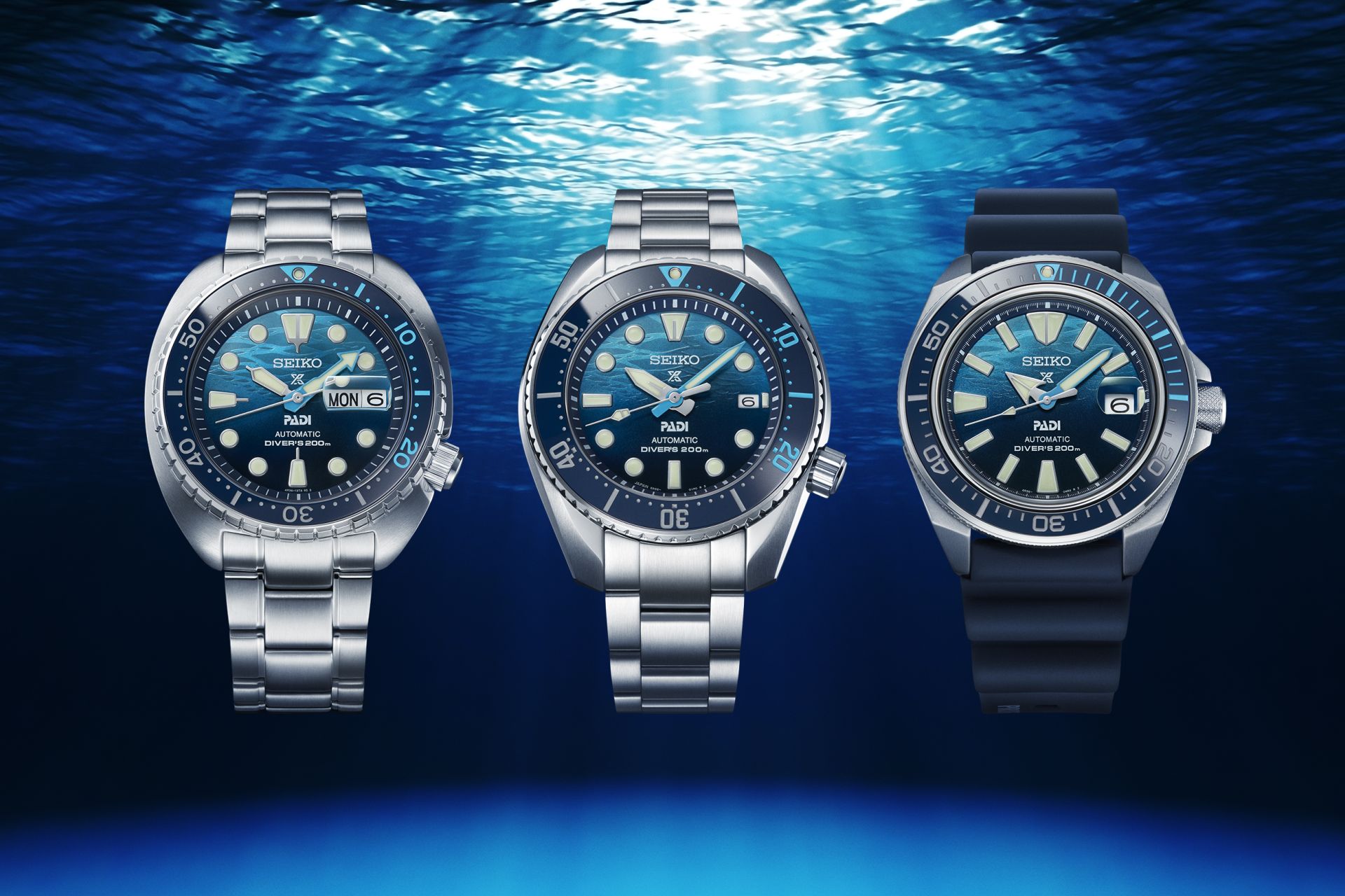 攜手黑潮海洋基金會贊助鯨豚保育， SEIKO全新推出三款Prospex Save the Ocean錶款