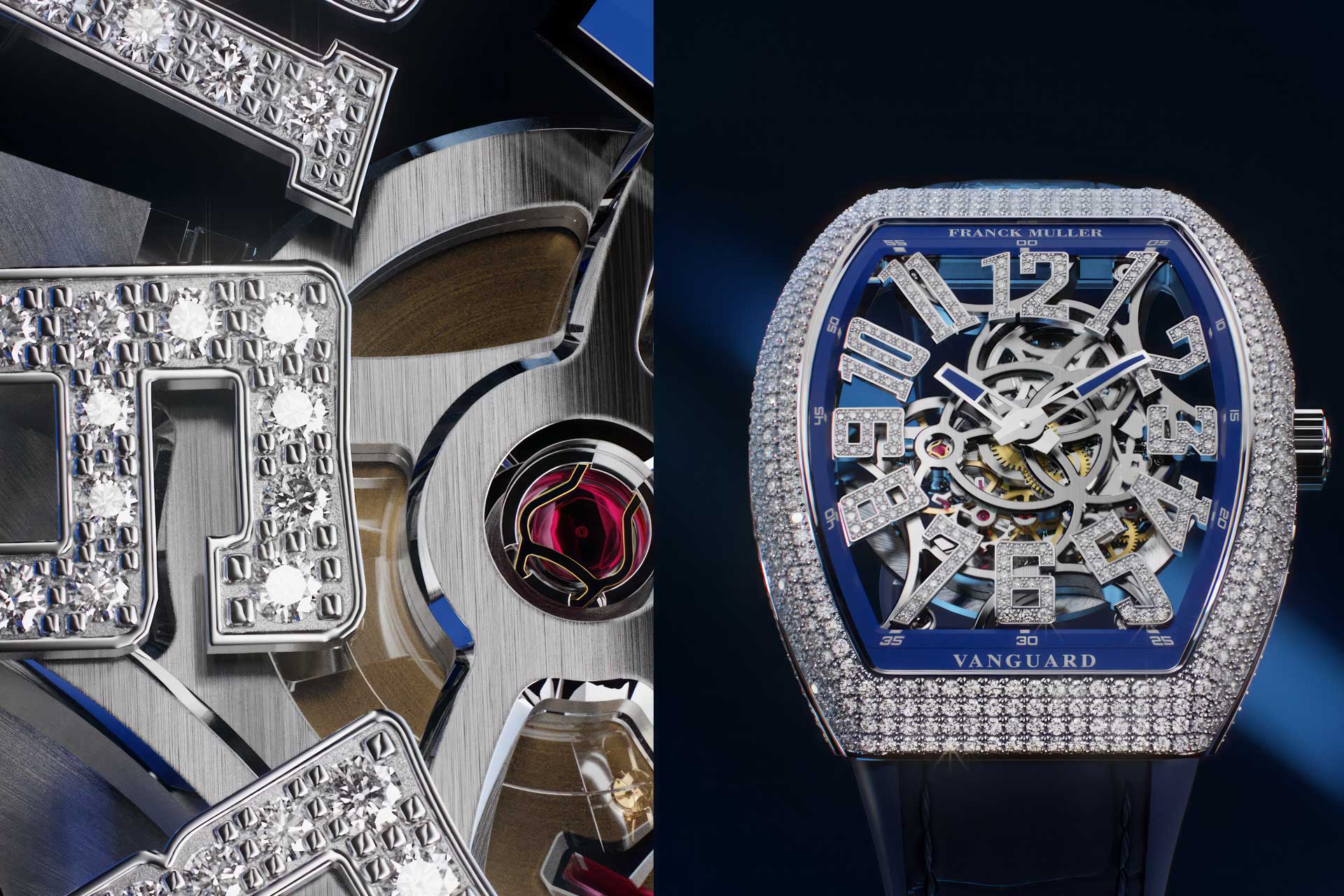 gqz [GFRANCK MULLER Vanguard Slim Skeleton