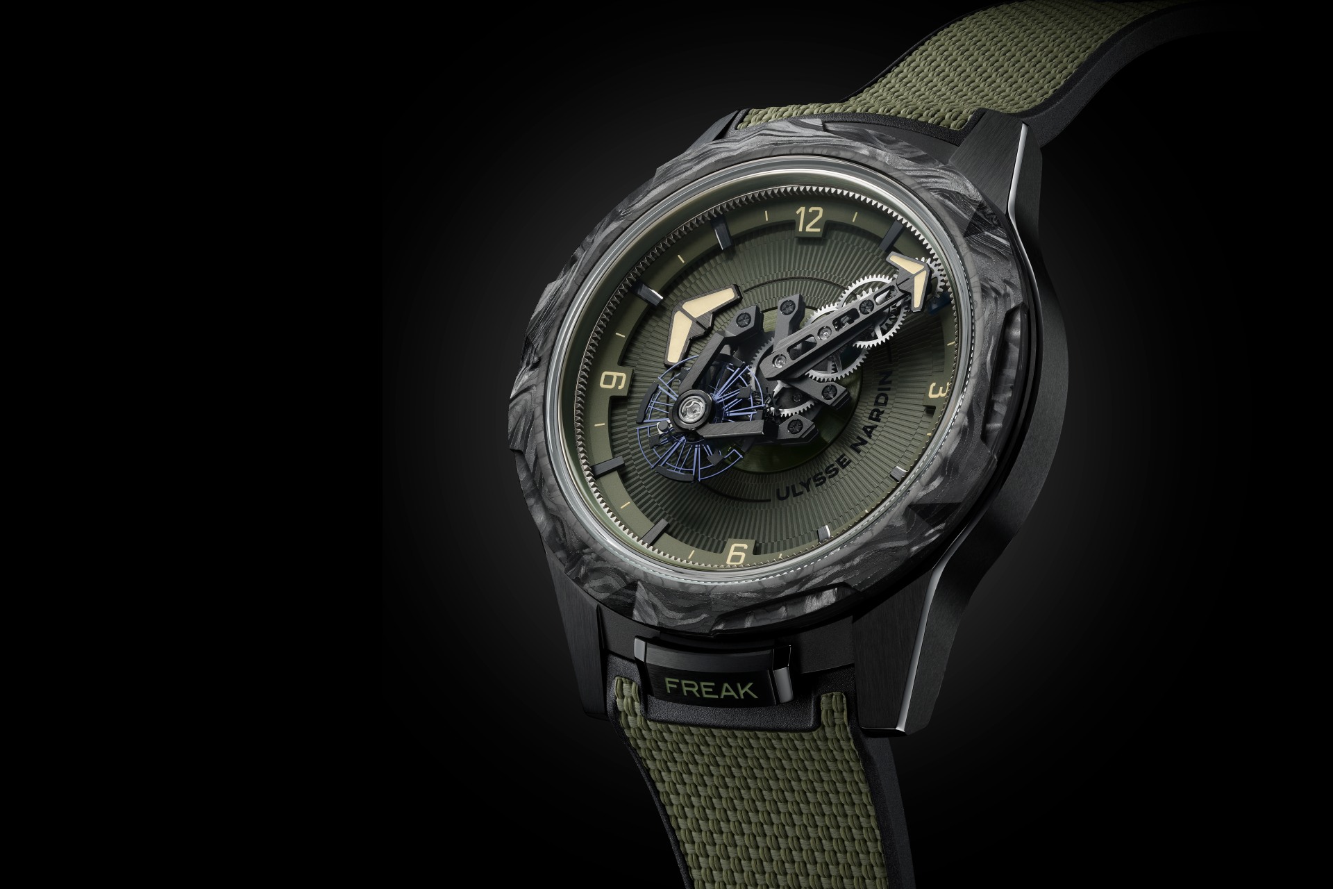 【2023杜拜鐘錶週】雅典Ulysse Nardin推出Freak One OPS奇想腕錶迷彩新裝
