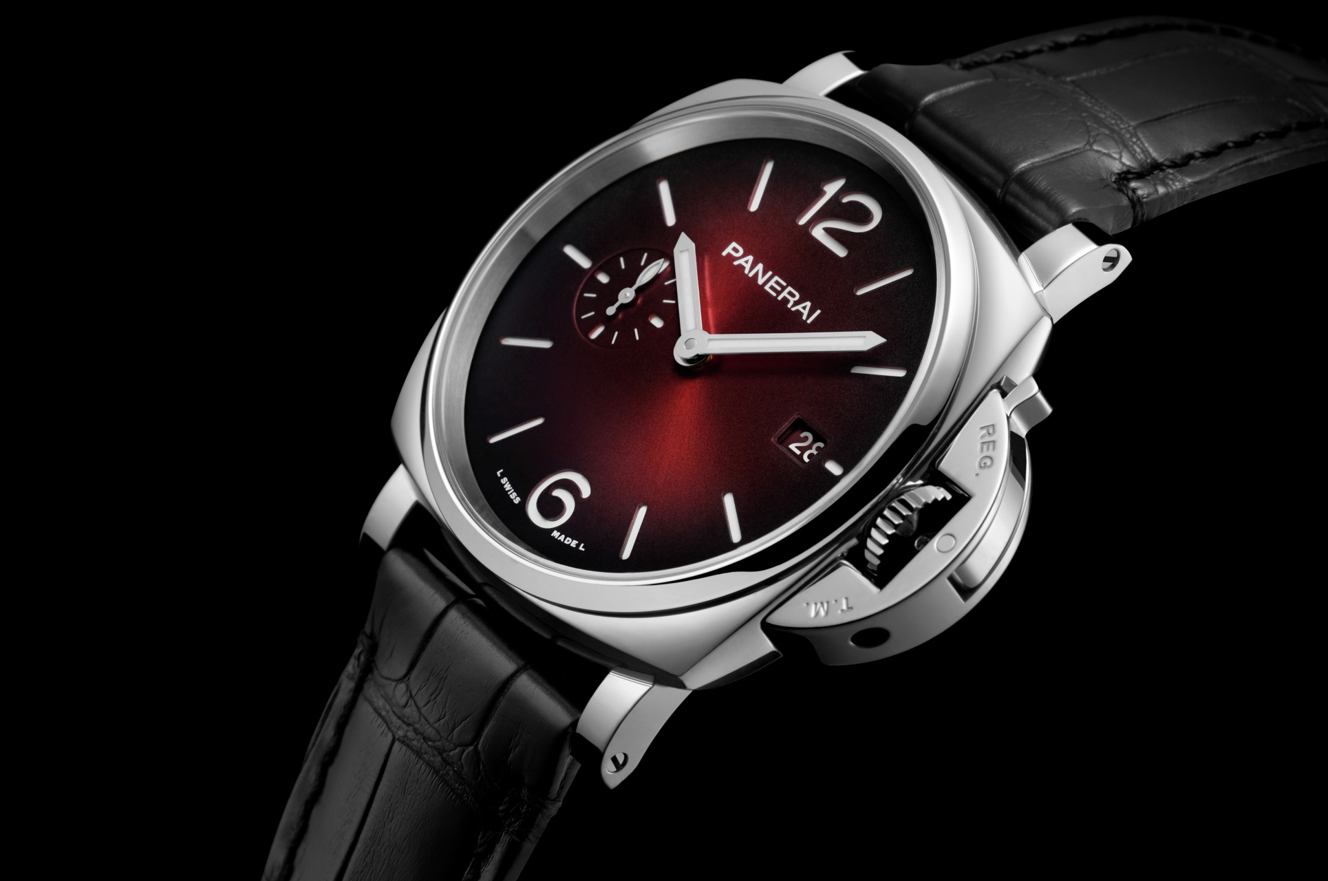 ?你一個紅紅火火的新年：沛納海推出全新Luminor Due勃根地紅腕錶