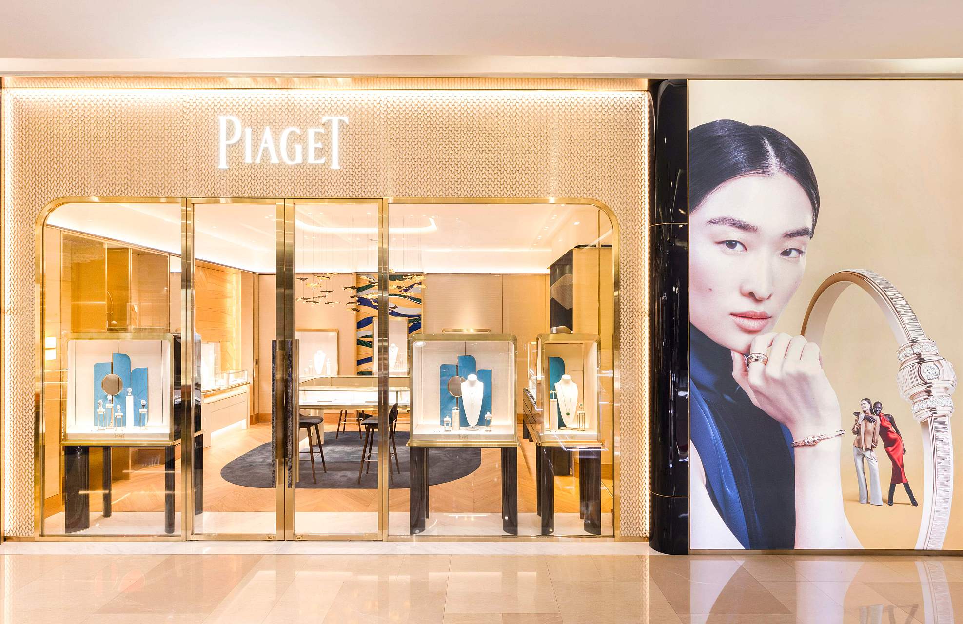 PIAGET伯爵台中大遠百精品店全新開幕,影帝吳慷仁帥氣站台