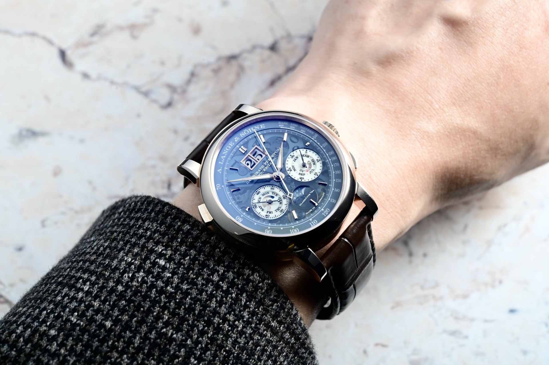 ¡iW&W 2024 ¹êÀ¹Å²½à¡j®Ô®æDatograph Perpetual Tourbillon Honeygold ¡§Lumen¡¨