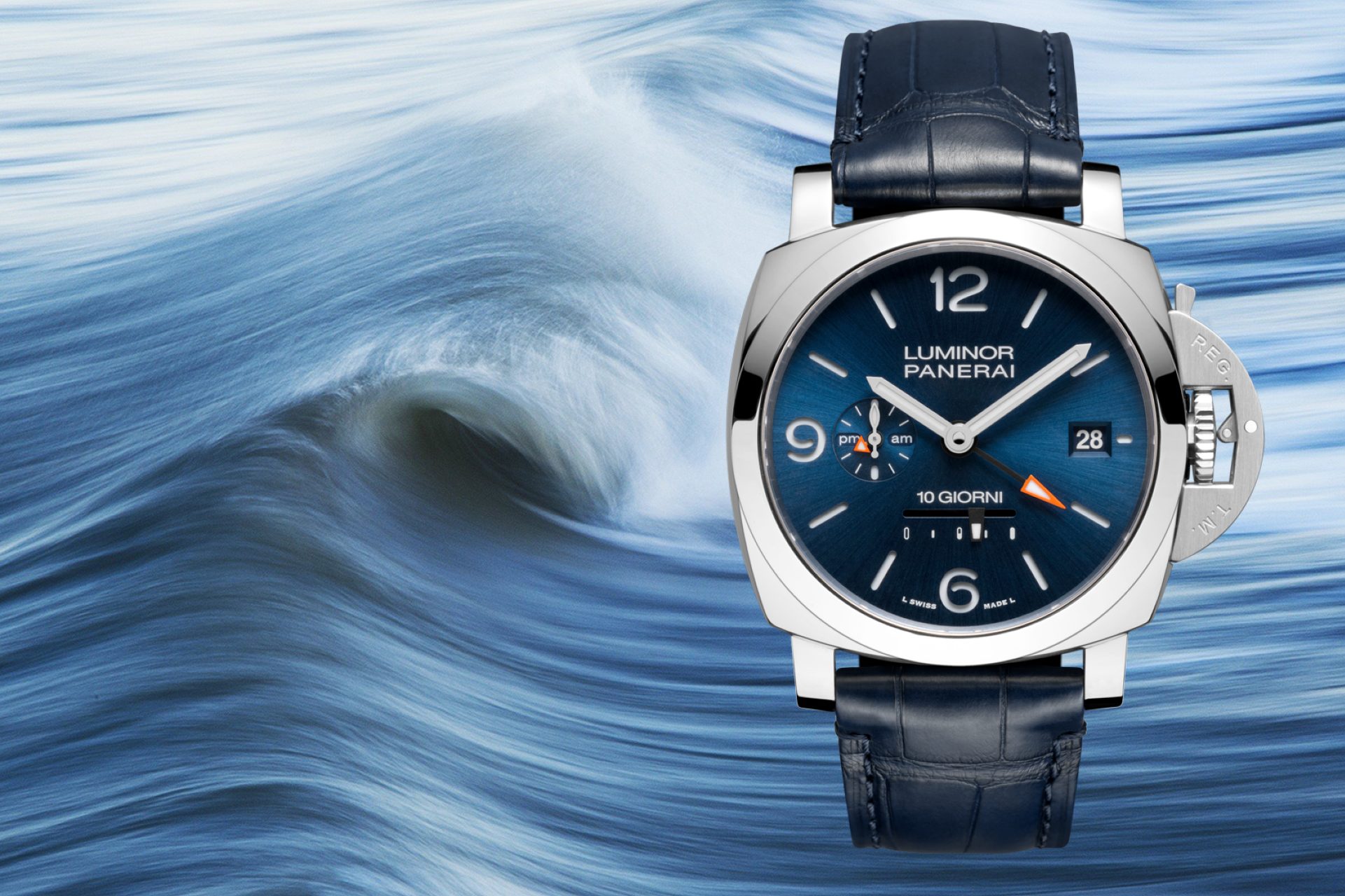 §¹¬üªº®É¥ú±´ÀI¾¹¡G¨K¯Ç®ü Luminor Dieci Giorni GMT PAM01482
